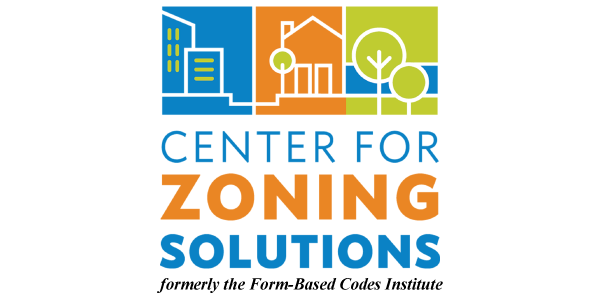 Logo for Center for Zoning Solutions, formerly the Form-Based Codes Institute